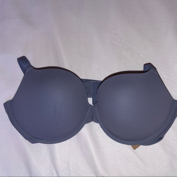 SKIMS Limited Edition: Push Up Demi Bra Style:BR-UWR-2295, Color:Slate, Size:40B - Picture 1 of 3